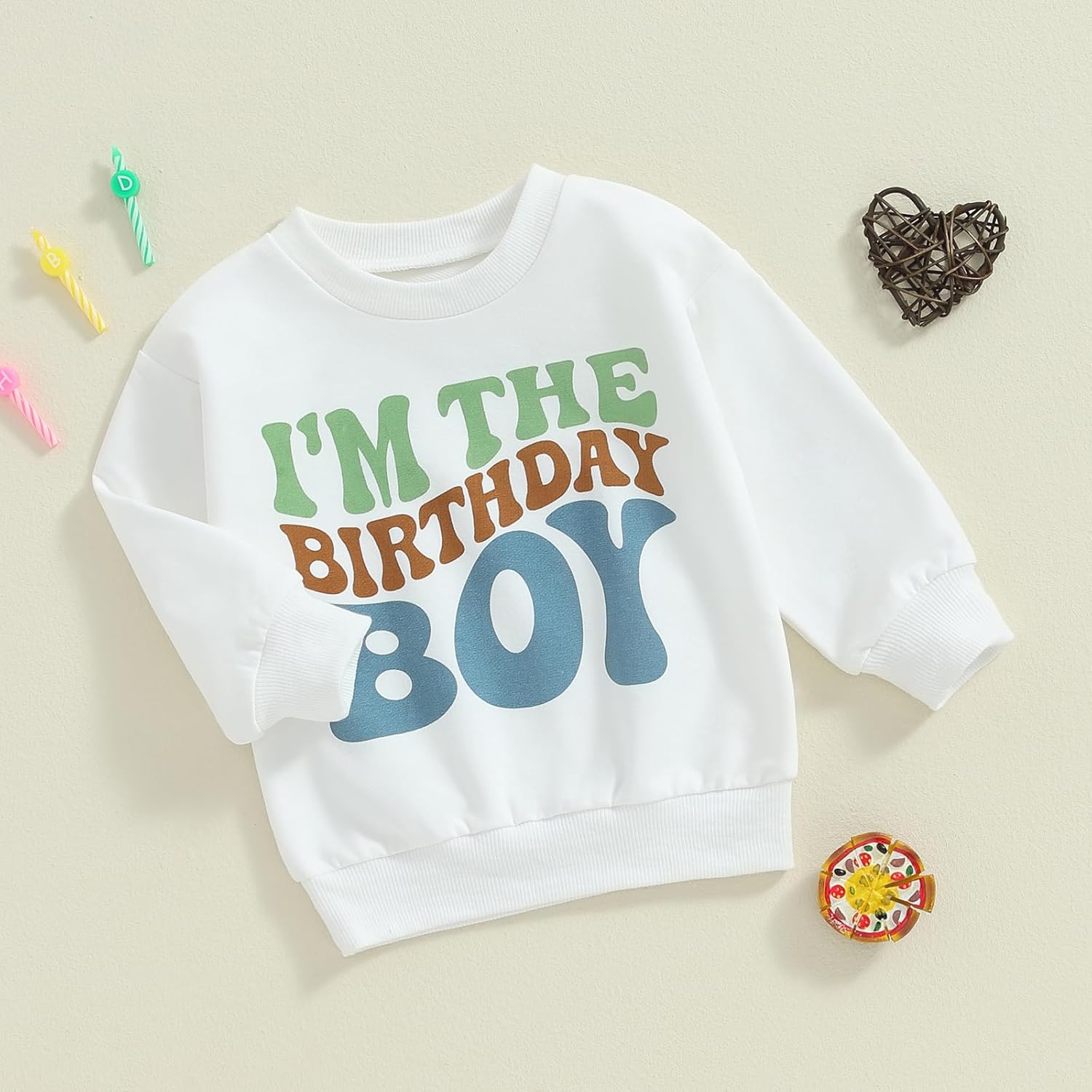 Kayotuas Cute Birthday Shirt for Toddler Baby Boy Girl Crewneck Sweatshirt Letter Print Long Sleeve Pullover Top Fall Clothes - Image 3