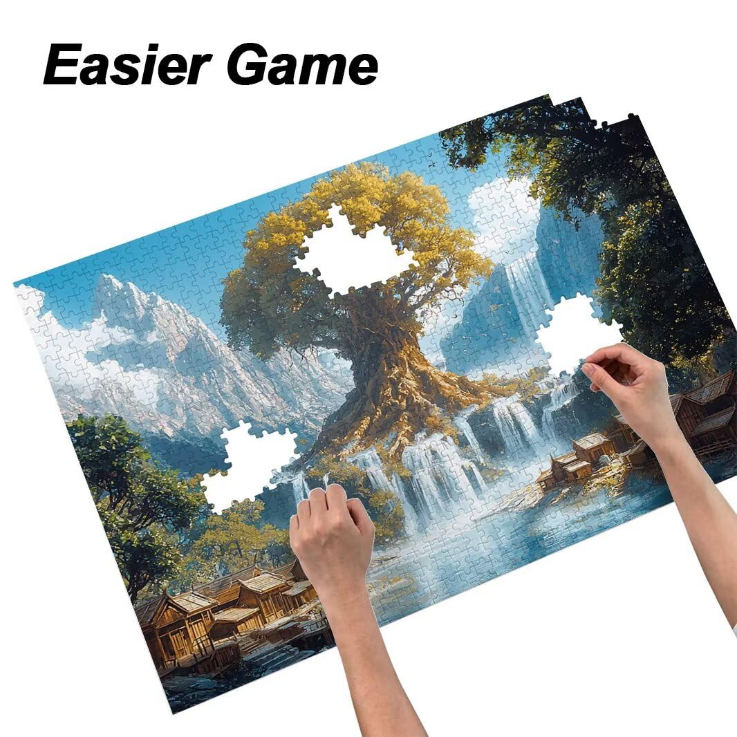 Puzzle dla dorosłych 1000, drzewo życia, prezenty -4406
