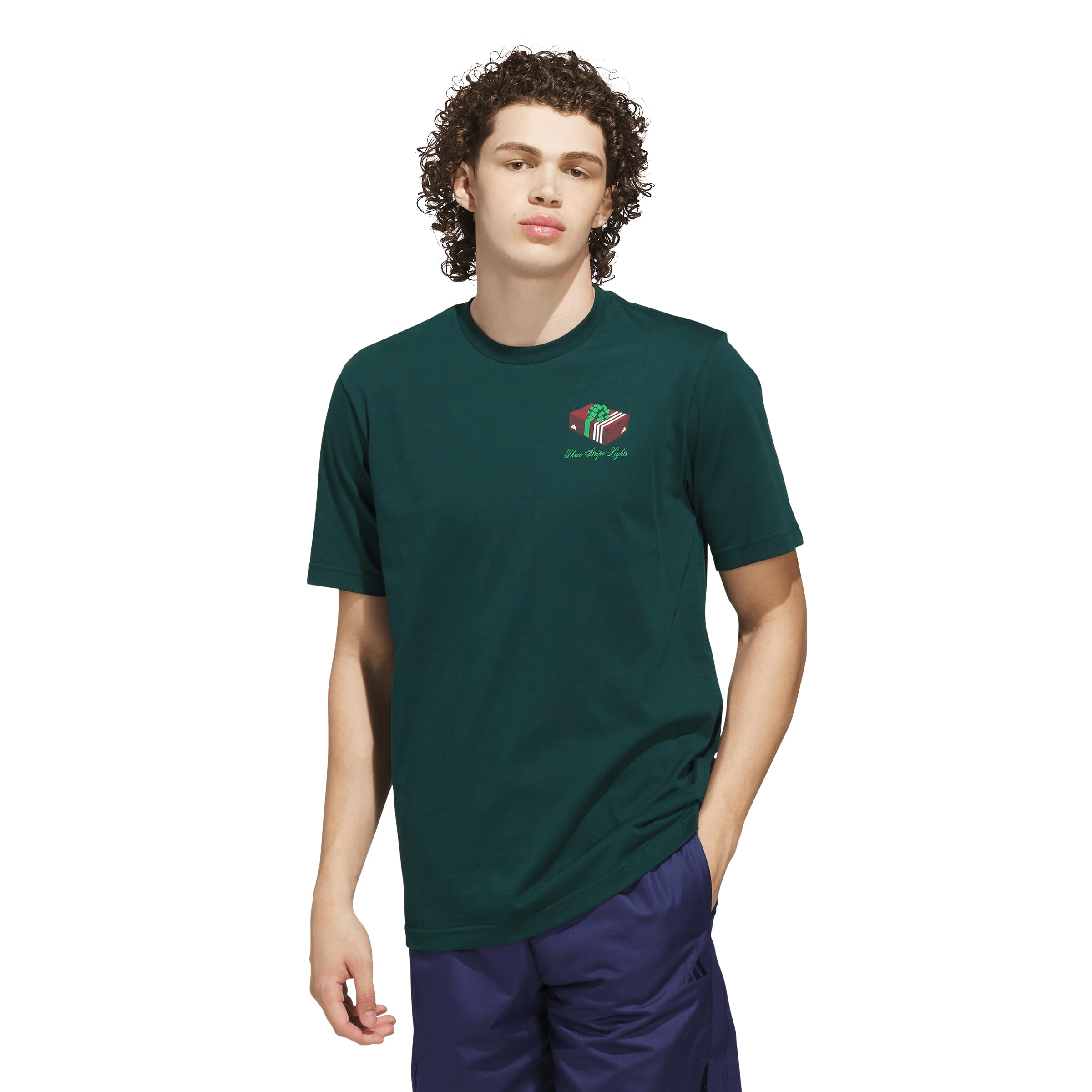 adidas Men's Holiday Giftbox Graphic T-shirt