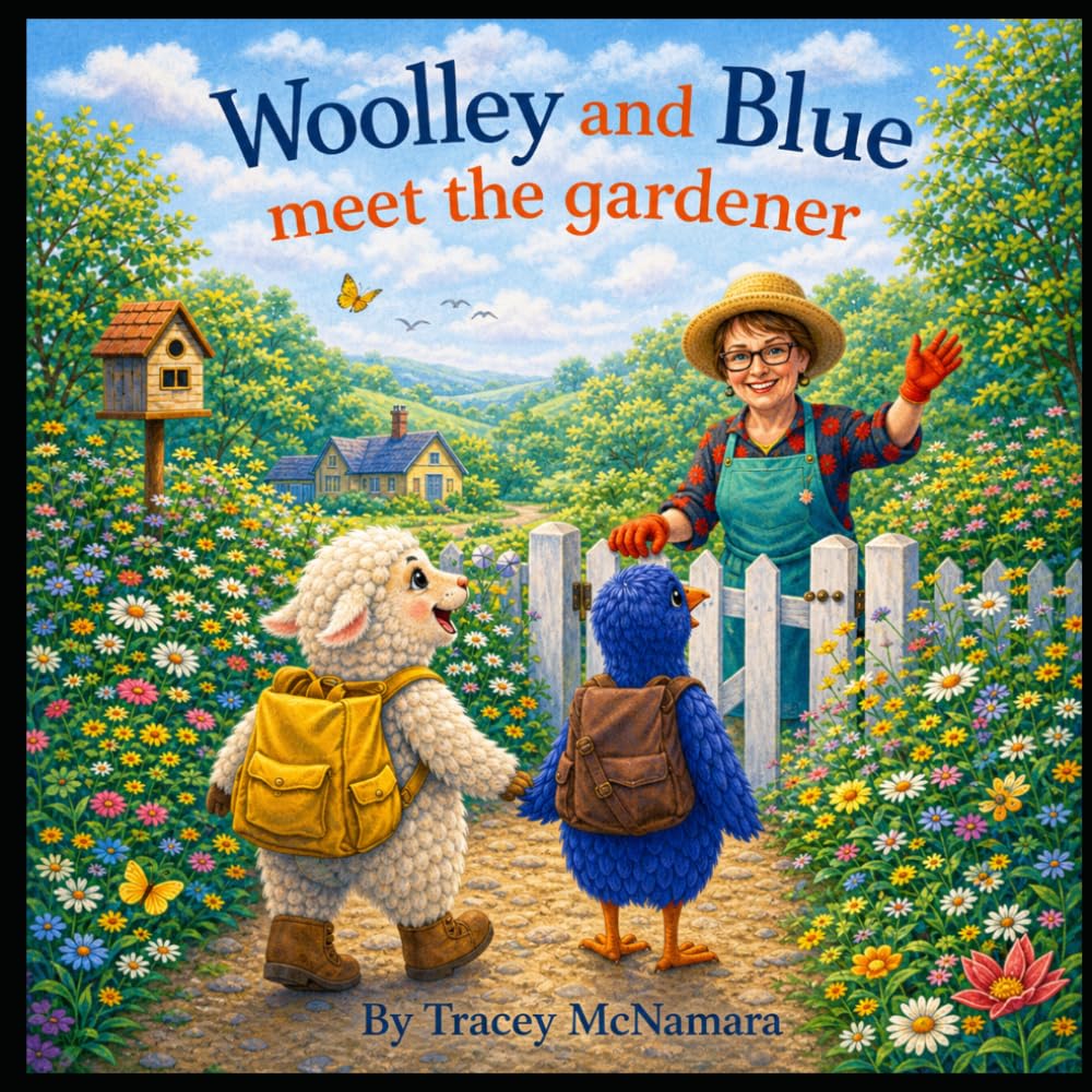 Woolley and Blue Meet the Gardener: A New Zealand Animal Adventure for Ages 3-7 (Woolley and Blue Adventures)