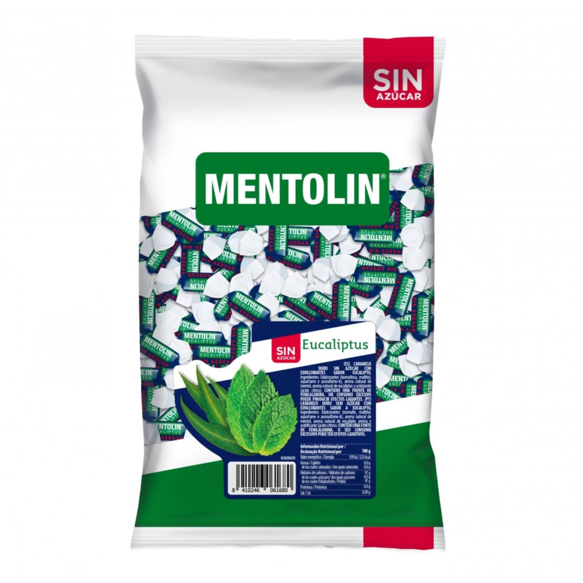 Mentolín Caramelo Balsámico sin Azúcar - 1000 gr
