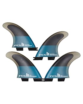 Amazon | FCS II Perfomer PC クアッドフィンセット S ブルー