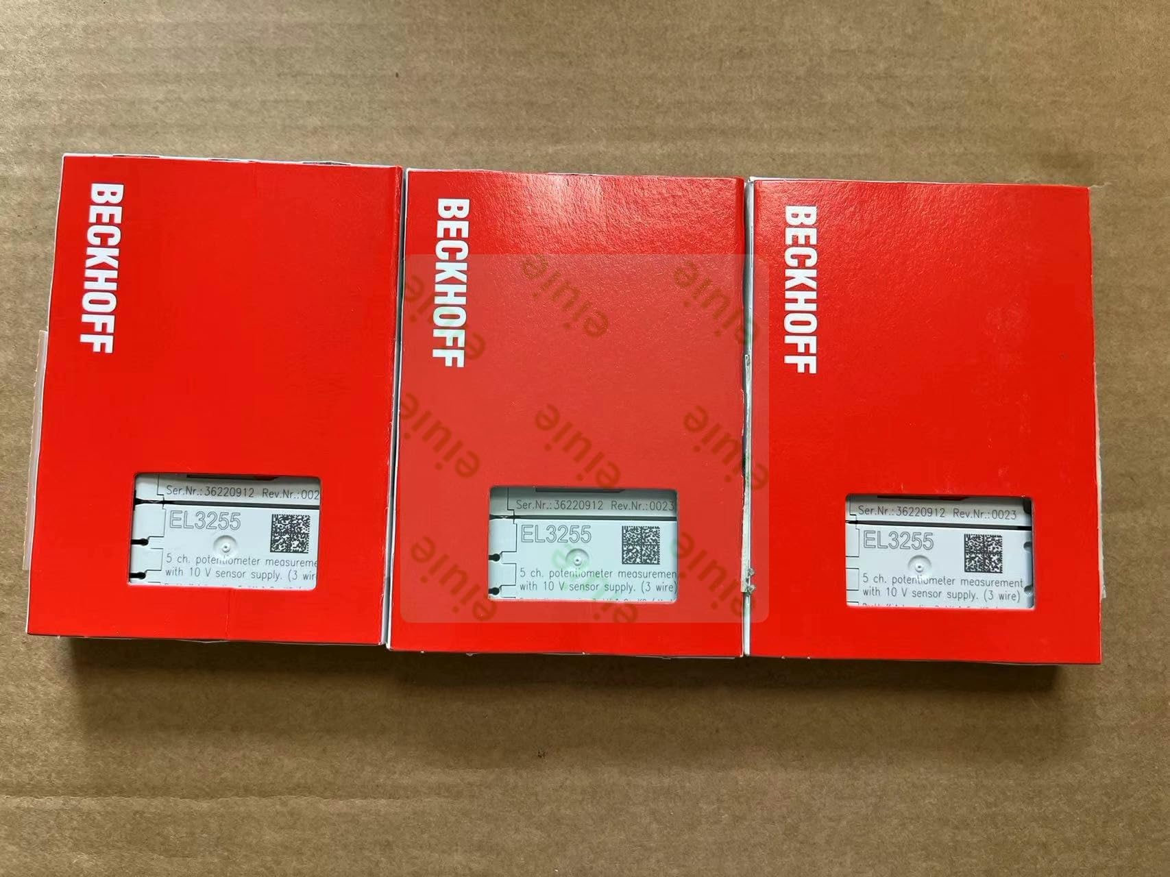 EL3255 Remaining unutilized Spare Parts for Projects