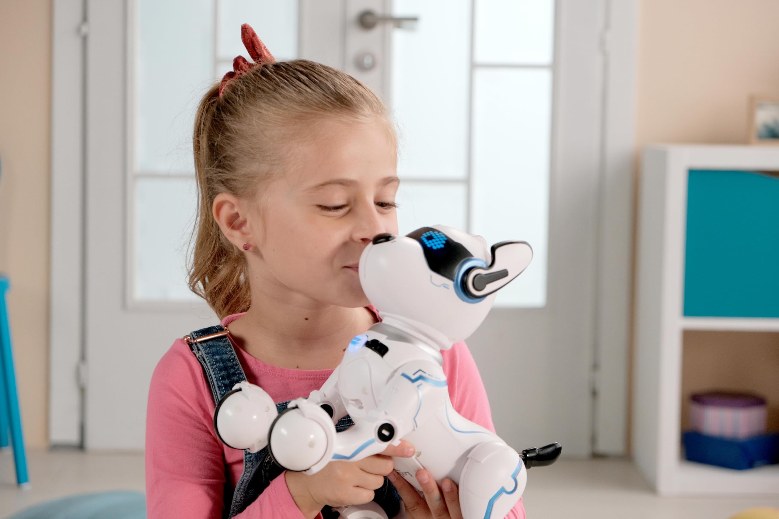 Lexibook Power Puppy - Il Mio Robot da addestramento - Robot con Telecomando, Funzione di addestramento e Controllo dei gesti, DOG01LXB