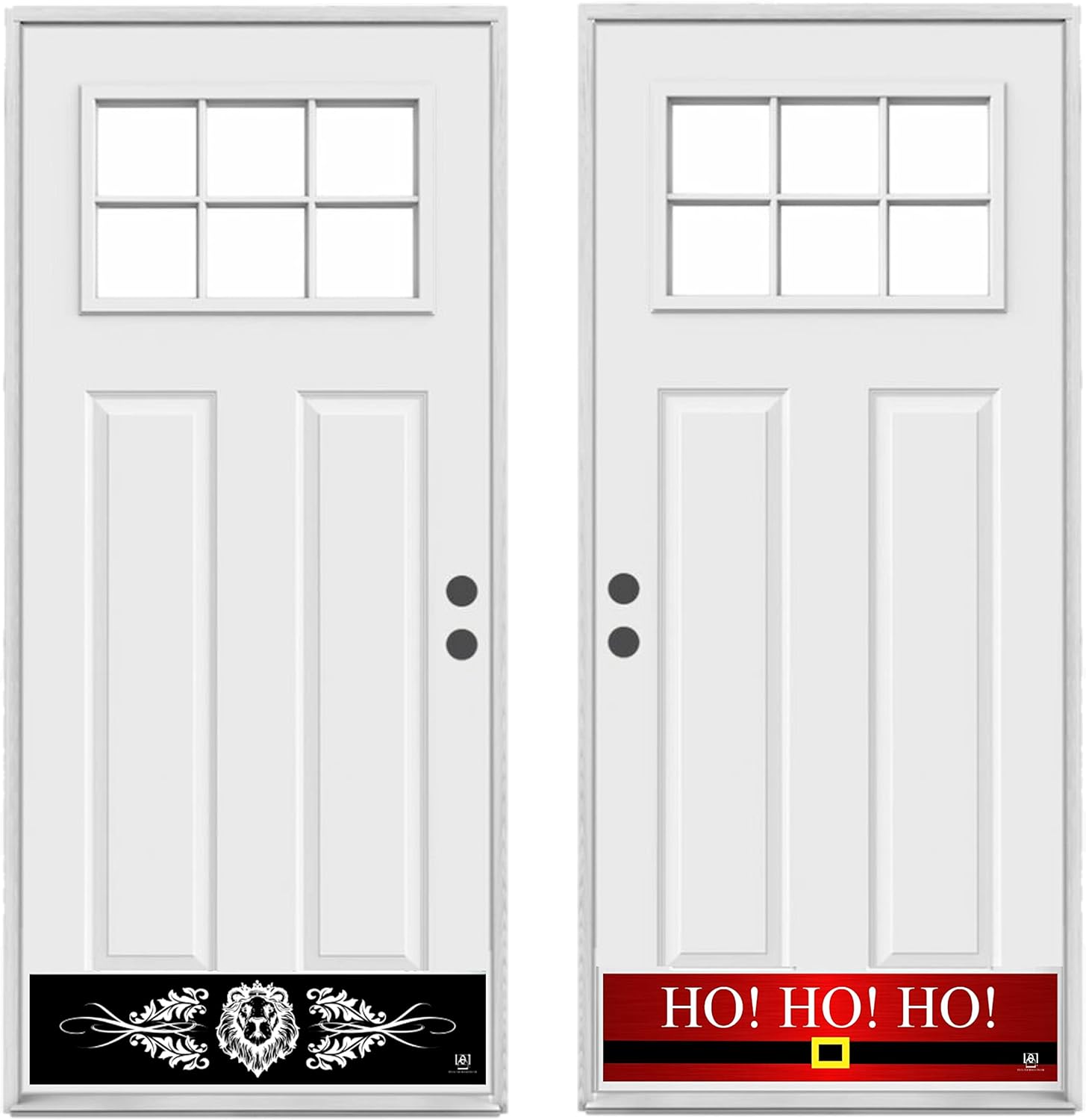 Decorative Door Kick Plate Bundle 6" x 30