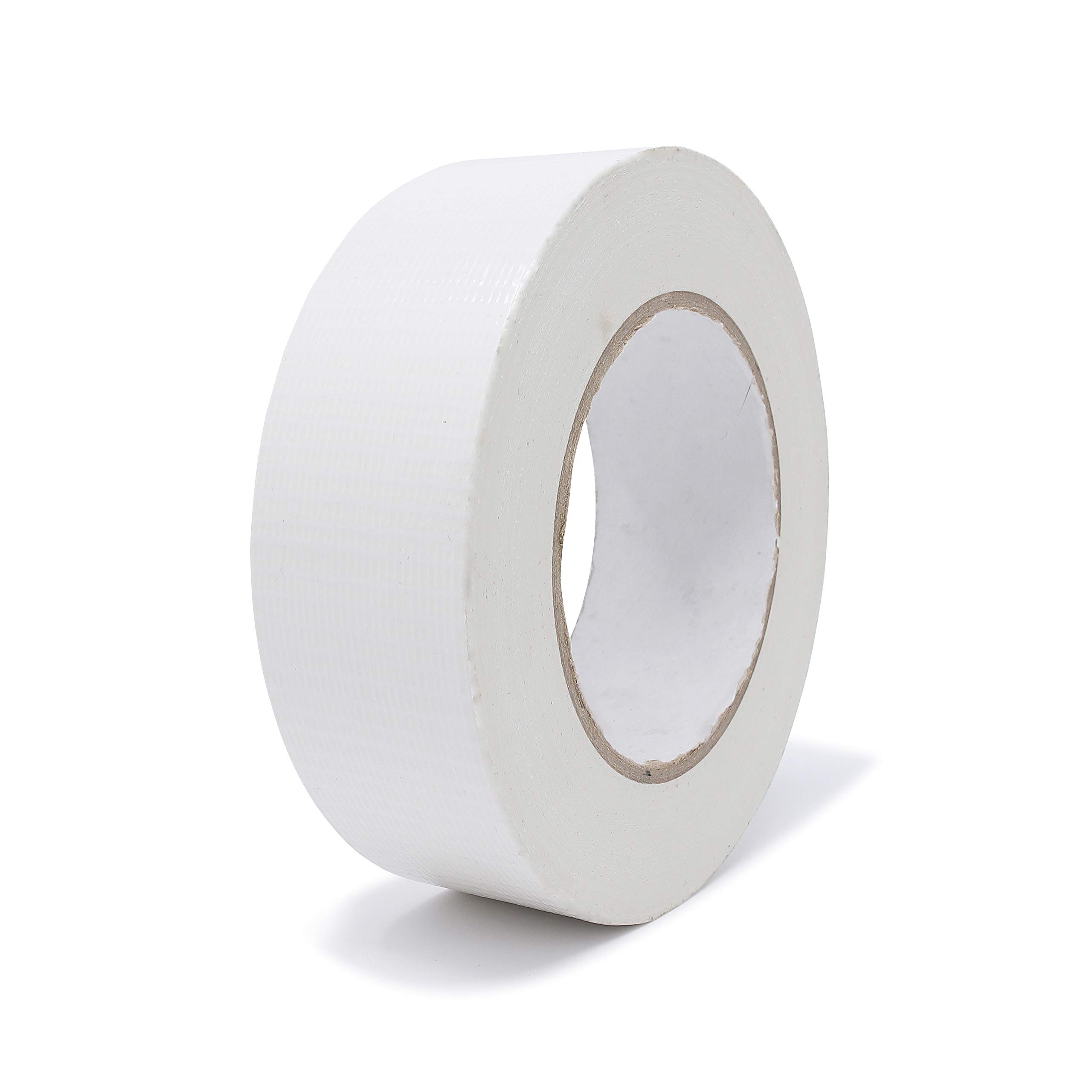 gws Panzer-Tape 24 Rollen kräftiges Gewebe-Klebeband für raue Untergründe | robustes Steinband von Hand reißbar | versch. Farben | 50 m x 38 mm weiß