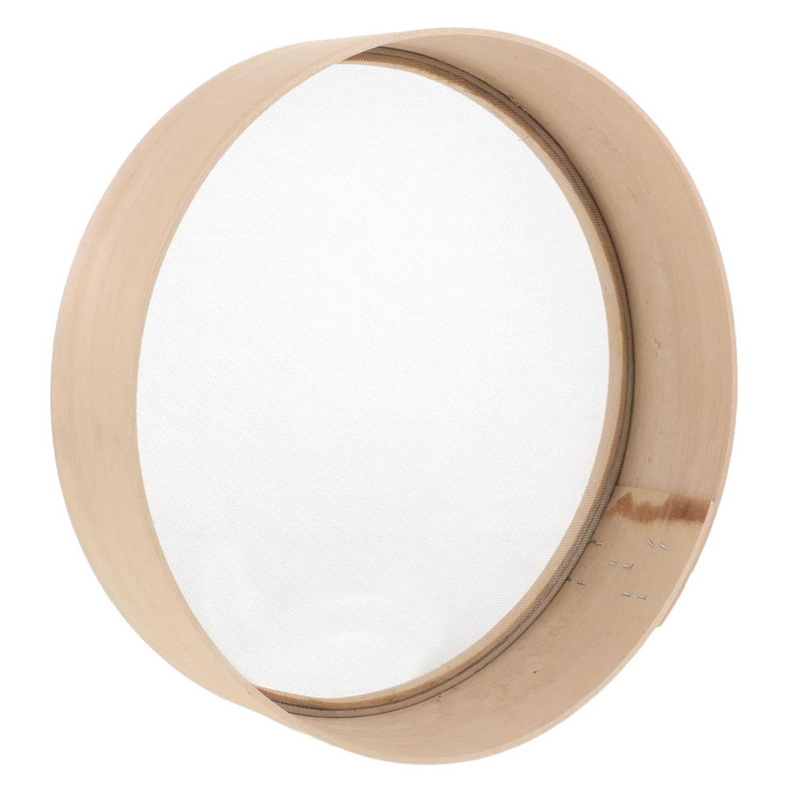 BESPORTBLE Wooden Flour Sifter Sieve Manual Baking Tool for Fine Powder Durable and Construction for Flour Cocoa and Sugar Sifting Home Baking