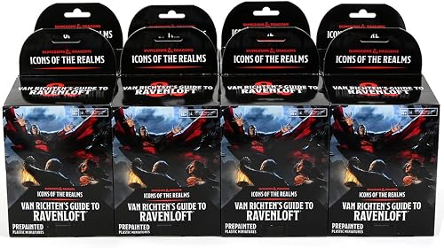 D&D Icons of the Realms: Van Richten's Guide to Ravenloft (Set 21) 8 Ct. Booster Brick