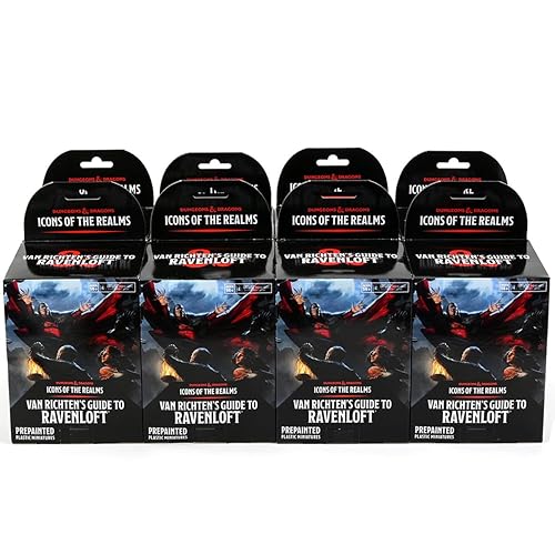 Miniaturas de Iconos de los Reinos de D&D: Guía de Van Richten para Ravenloft (Set 21) 8 ct. Ladrillo elevador