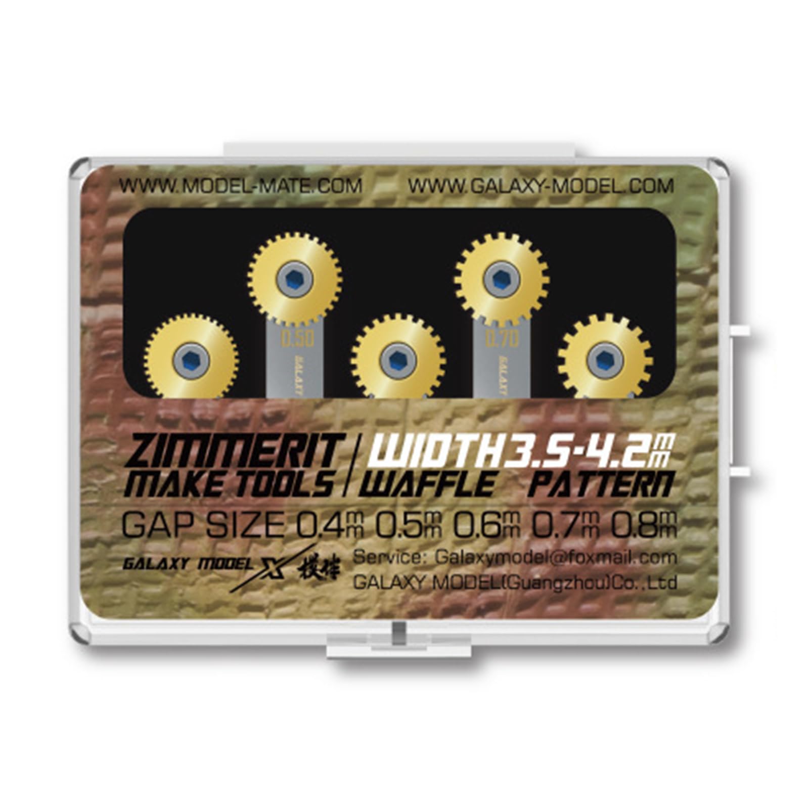 Buxuaaaa B Diyer Zimmerit Creator For Model Tanks Armors Enhances Authenticity Metal Tool Safe For Teen And Adult Craft Texture Making Tool