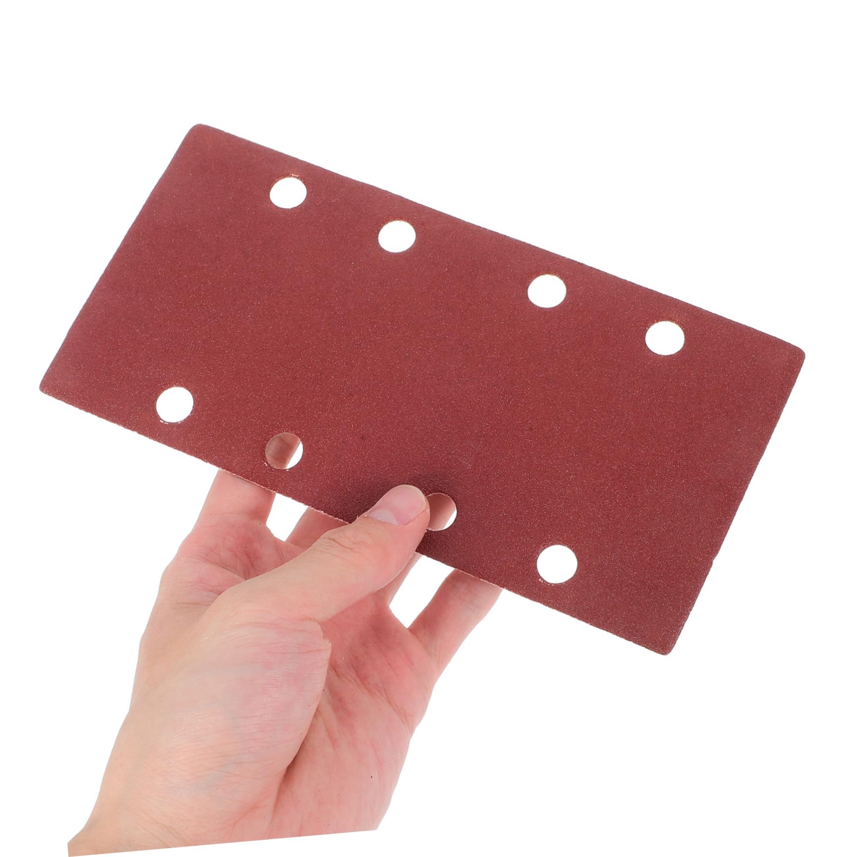 Carta Abrasiva per Levigatrice Rettangolare e Quadrata 100 Pezzi | Carta, Grana Fine ad Alta Efficienza, per Plastica e Legno, per Artigianato e Lavorazioni Meccaniche