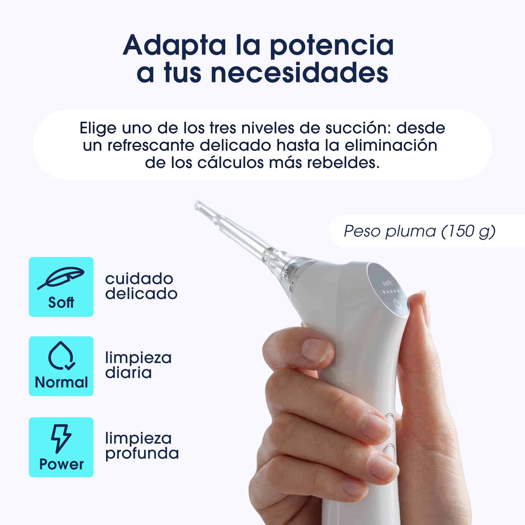 ZENT Tonsilolitos extractor - Kit eléctrico extractor de tonsilolitos con Luz LED, 3 Niveles de Succión, 3 Boquillas de Silicona, Limpieza amígdalas Inalámbrico y Silencioso, para Casa y Viaje