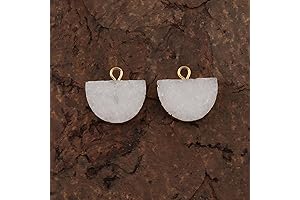 GEMX Natural White Sugar Druzy