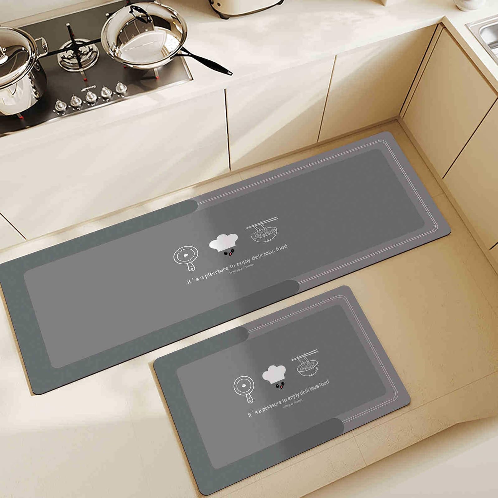 Alfombra de cocina antideslizante ideal para proteger el suelo de tu hogar