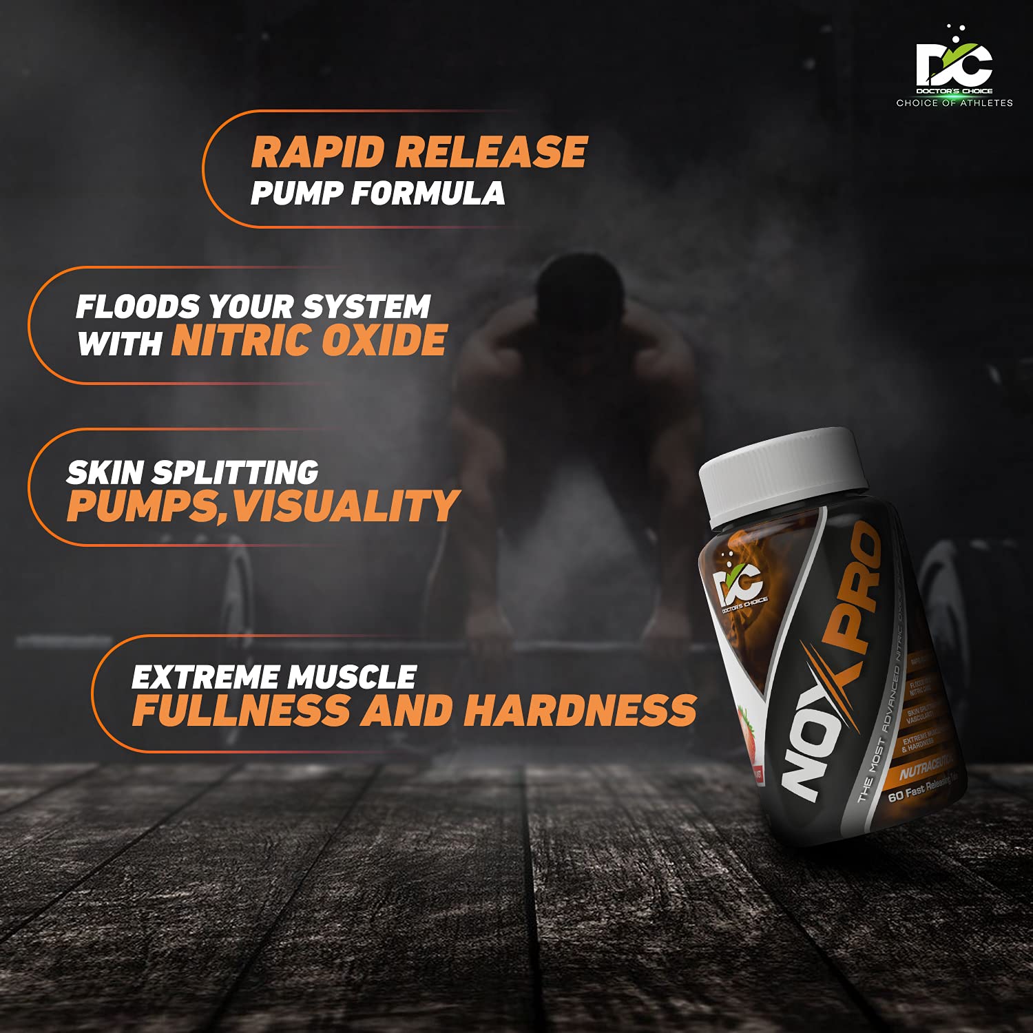 Buy Doctor's Choice NOX Pro PreWorkout Advance LArginine Pump