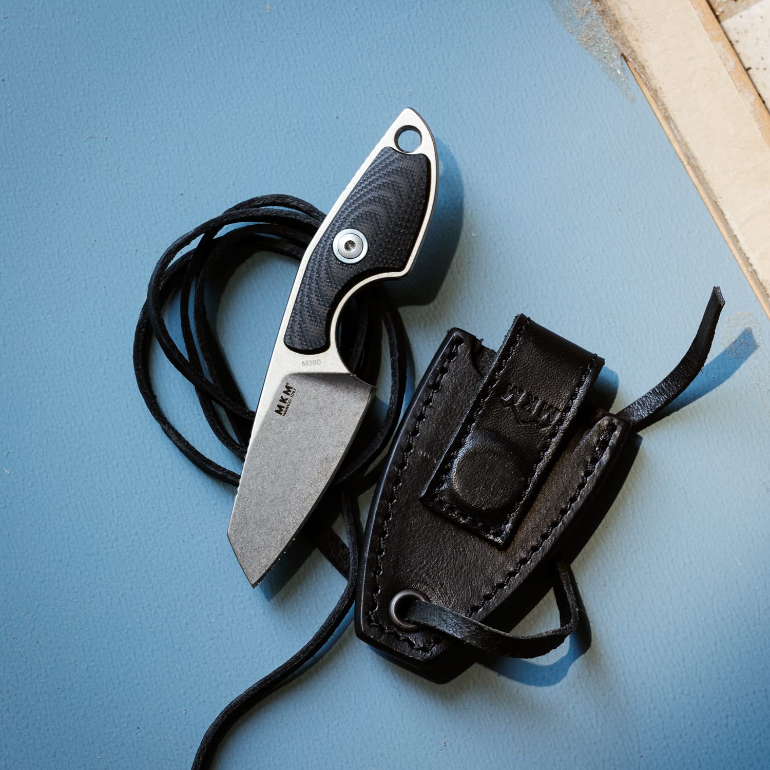 Amazon.com: MKM Maniago Knife Makers MIKRO 2 Sheepsfoot Fixed