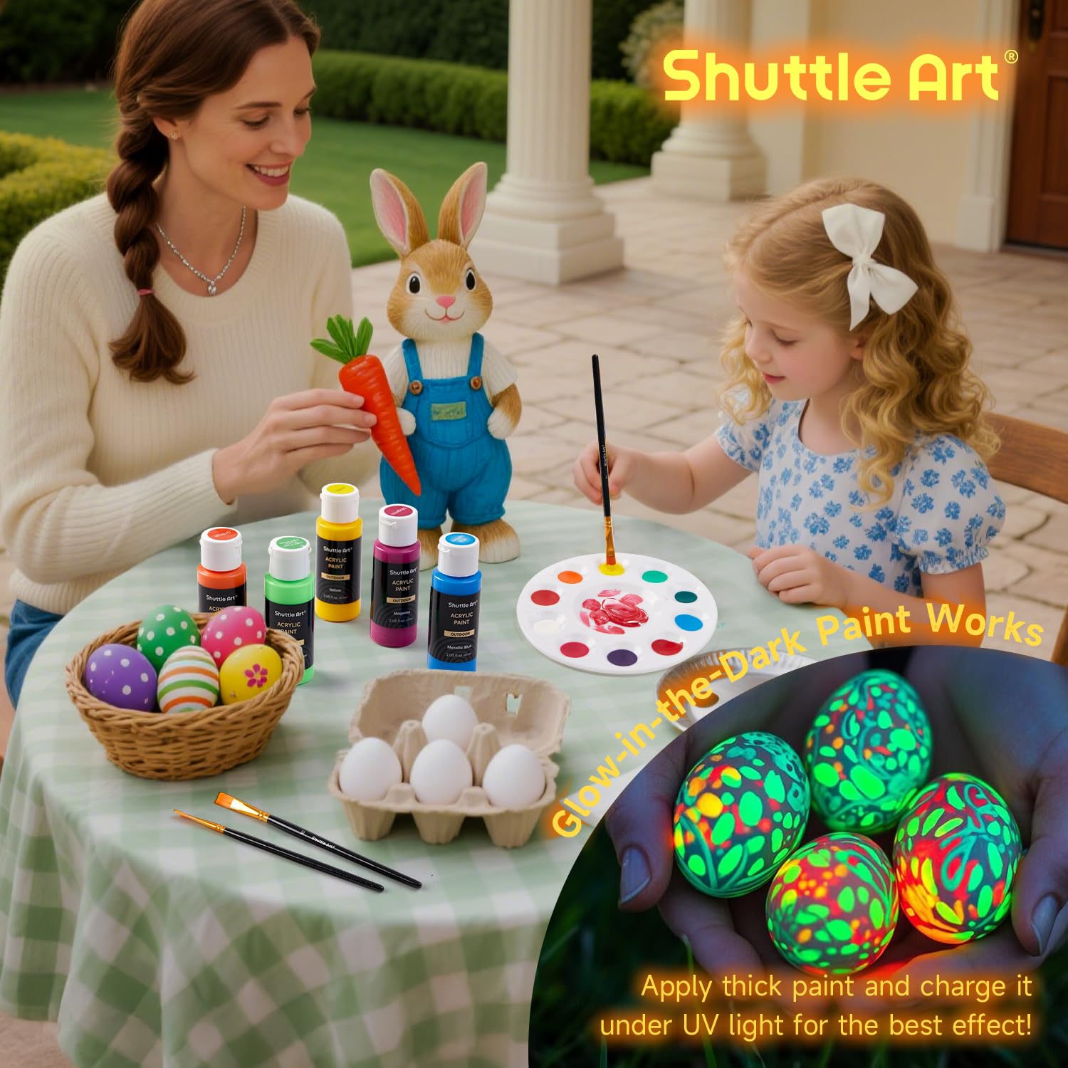 Shuttle Art Zestaw farb akrylowych 36 kolorów