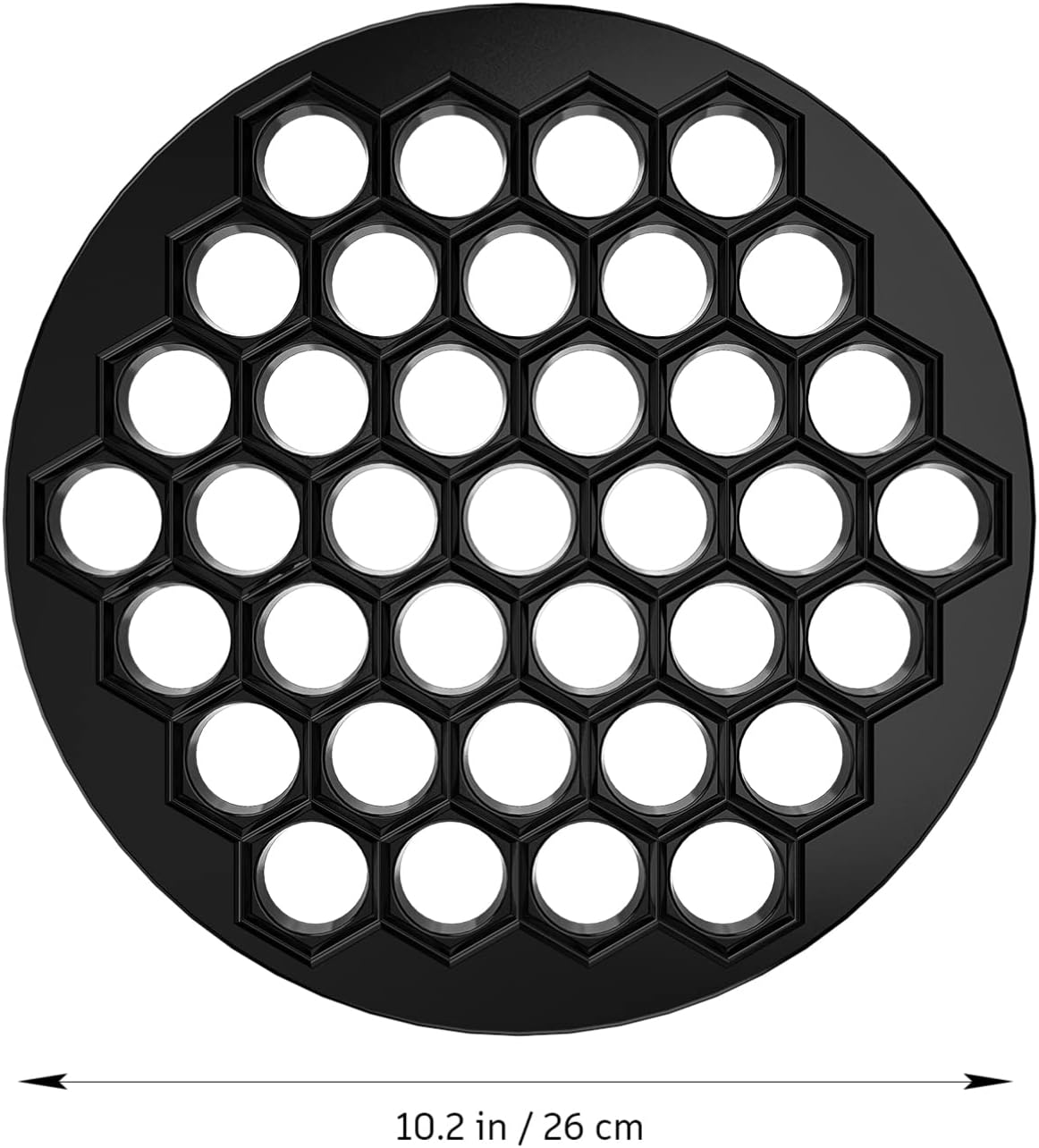 PAREKS Ravioli Maker Russian Dumpling Maker Pelmeni Ravioli Maker 37 Holes Russian Pelmeni Mold Metal Dumplings Maker Mold for Home Kitchen Dumpling Mold Press Russian Dumpling Maker/531