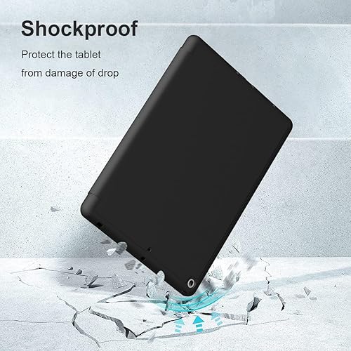 Miniatura 4 de Divufus Funda para iPad Air 3  Pro de 10.5 pulgadas, ligera, delgada y suave TPU con soporte de triple pliegue, función de reposoencendido