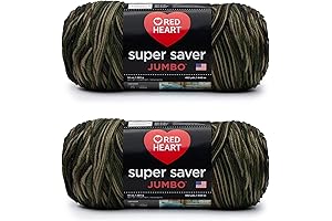 Red Heart Super Saver Jumbo Camouflage Yarn: Unleash Your Stealthy Knitting and Crocheting Adventures