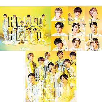 Amazon.co.jp: 【購入者特典3種付】 Snow Man HELLO HELLO 【 初回盤A+