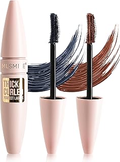 Rímel Impermeable Gris + Marrón, Rímel de Ext...