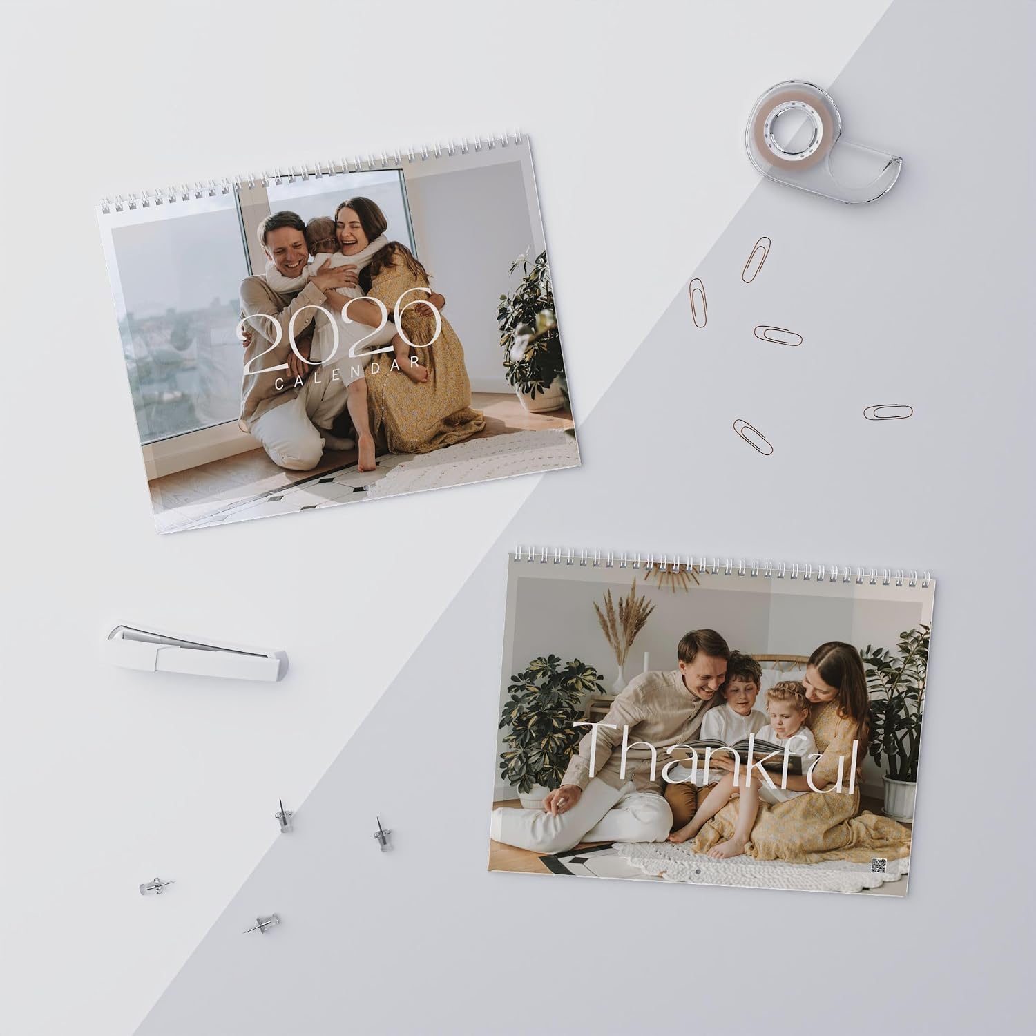 Condition photo showing New/Like New for personalized photo calendar for family 2026 | custom photo calendar | unique picture wall calendar gift matte 11" x 8.5"