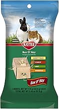 Kaytee Small Animal Pet Box O Hay مجموعة متنوعة من الجزر والنعناع والقطيفة 3.45 أونصة