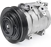 Vista 16 de Compresor de aire acondicionado AC para Ford Police Interceptor Utility 2013-2015, Ford Explorer 2011-2015, con embrague de A/C, compresor de CA