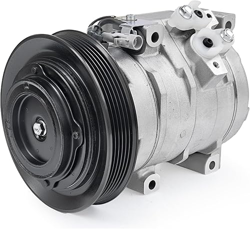 Miniatura 16 de Compresor de aire acondicionado AC para Ford Police Interceptor Utility 2013-2015, Ford Explorer 2011-2015, con embrague de A/C, compresor de CA