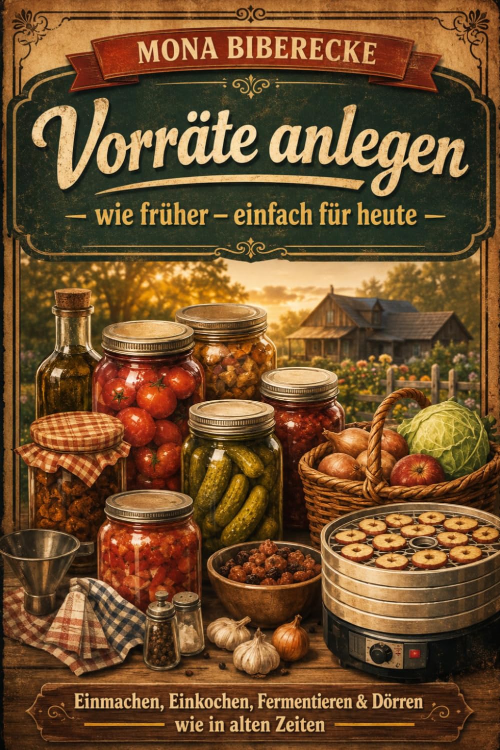 Vorräte anlegen wie früher – einfach für heute: Einmachen, Einkochen, Fermentieren & Dörren: Über 190 Rezepte + Schritt-für-Schritt-Anleitungen für ... (Lebensmittel haltbar machen)