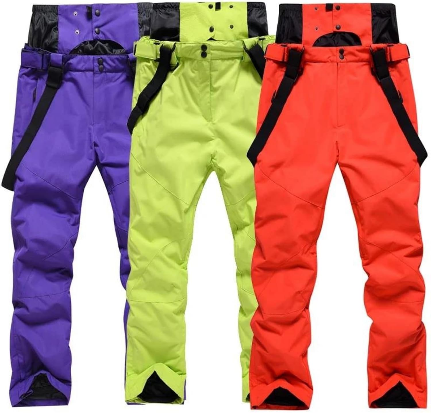 Women's Skiing Overalls – Outdoor Mountain Snowboard Jumpsuit Warm Ski Pants