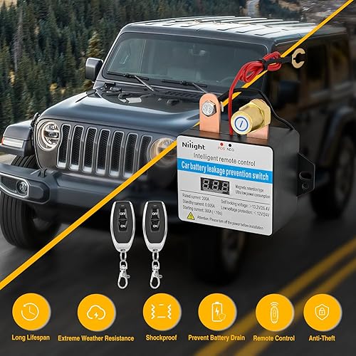 Miniatura 63 de Nilight 50044R - Juego de 5 cables de cobre estañado impermeables de 40/30 amperios, resistentes de 12 AWG, 5 pines, SPDT, estilo Bosch de 12 V