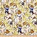 E. E. Schenck Disney Beauty Belle and The Beast Packed Multi Fabric by The Yard, Multicolor
