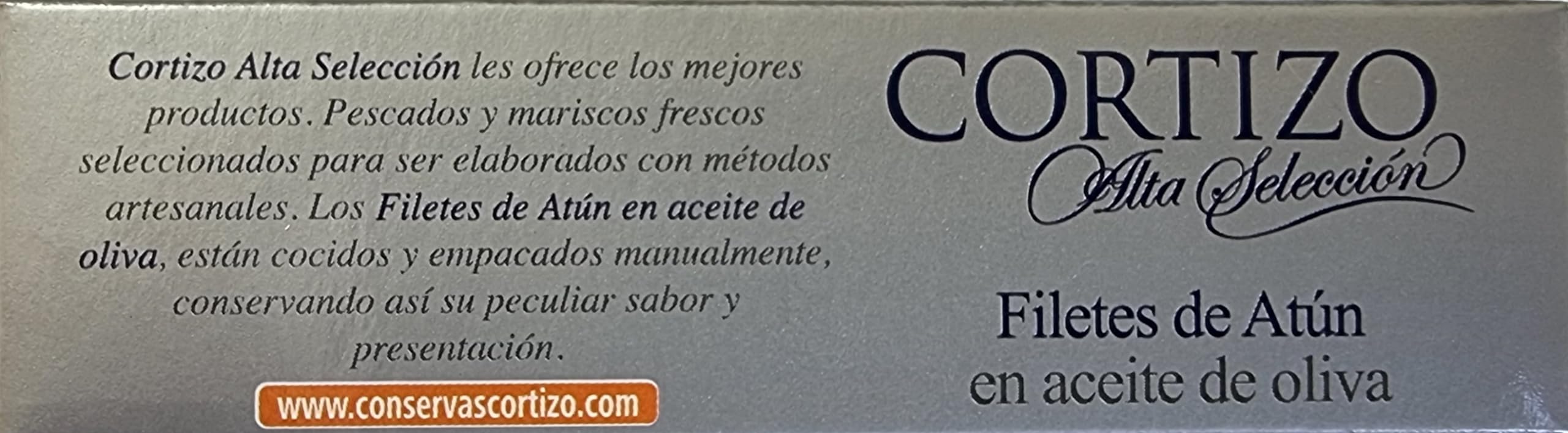 CORTIZO - (CAJA 24 LATAS) Conserva de filetes de atún en aceite de oliva