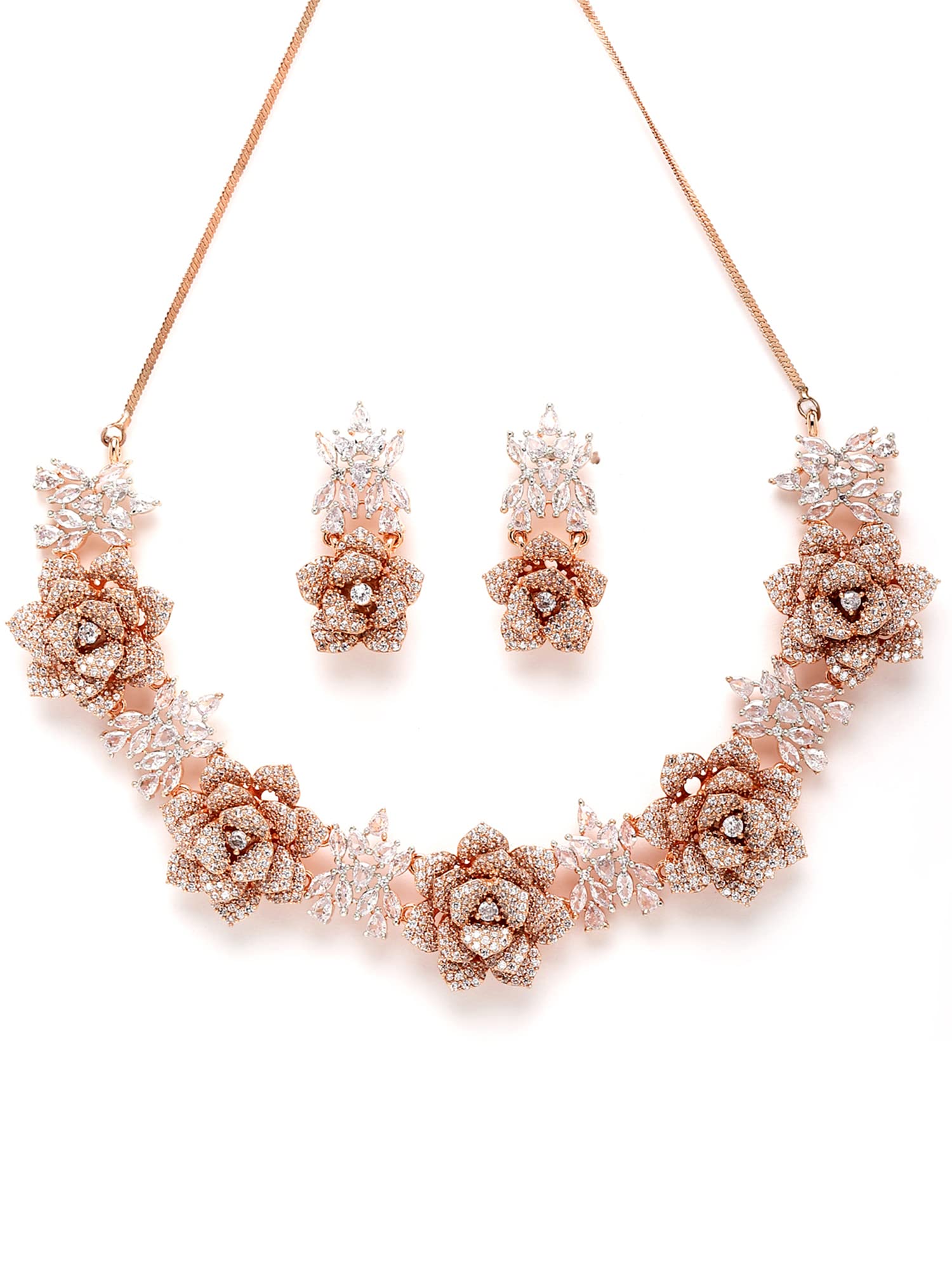 See full amazon price history chart for Karatcart Silver Tone Rose Shape AD Necklace Set for Women Karatcart Silver Tone Rose Shape AD Necklace Set for Women (B0B3S8J3RX) Amazon Price History, Amazon Price Tracker