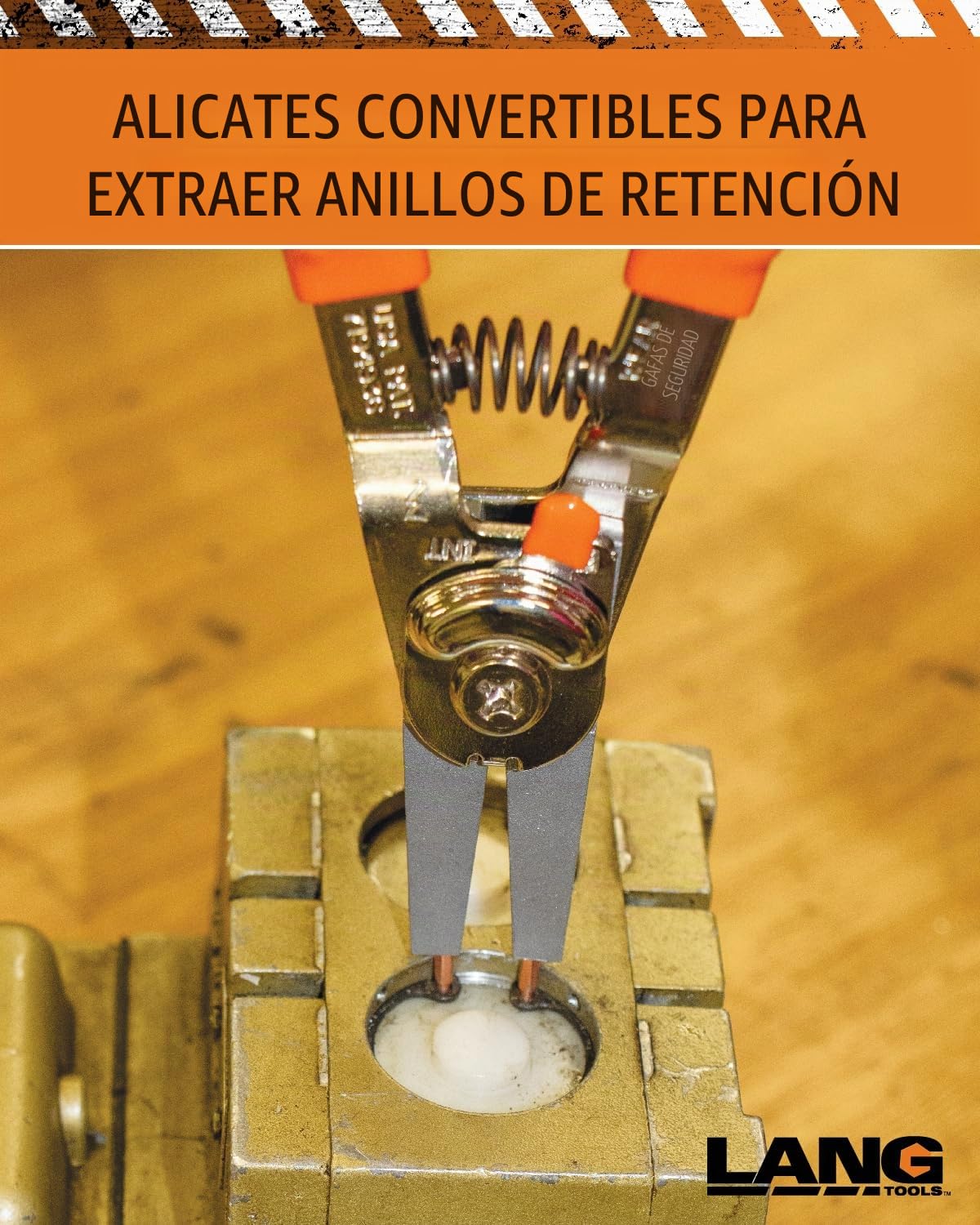 Lang Tools - 1434 ALICATE MEDIANO CON TOPE