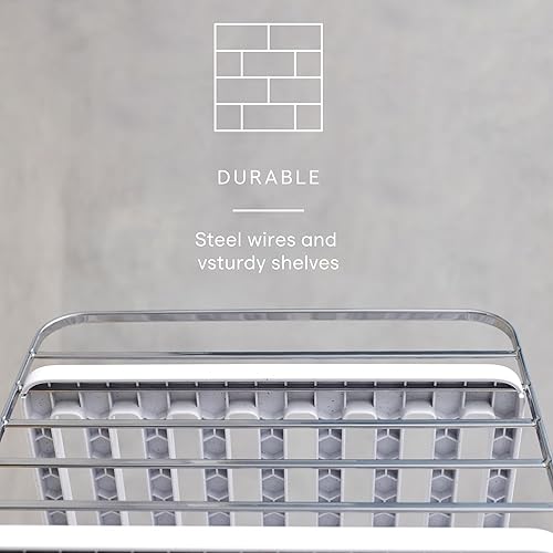 Miniatura 3 de YouCopia UpSpace - Organizador de caja de armario, estante ajustable de despensa de cocina para envoltura de plástico y almacenamiento de papel de