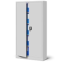 Jan Nowak Armadio da Ufficio C001 Archivio per Officina in Metallo Verniciato a polvere