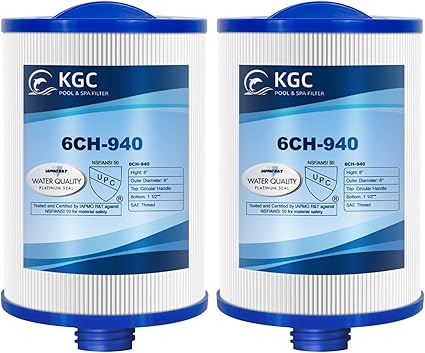 Lot de 1 filtres pour Spa, pour Unicel 6CH-940, pour Pleatco PWW50P3