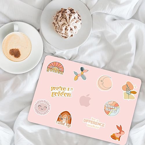 Miniatura 4 de G JGOO Funda compatible con MacBook Air de 13 pulgadas 2022 2021 2020 2019 2018 versión M1 A2337 A2179 A1932 Touch ID, carcasa rígida de plástico