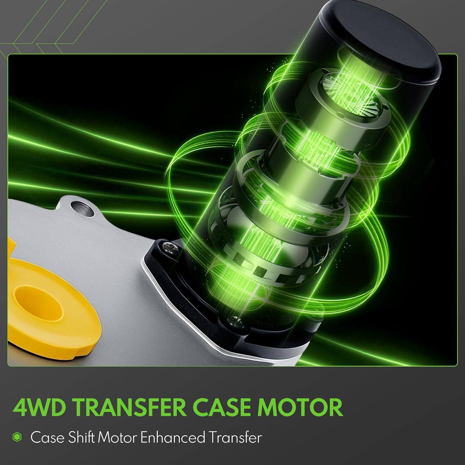 4WD Transfer Case Motor Compatible with Chevrolet Blazer, GMC Jimmy Sonoma Typhoon, Isuzu Hombre & Oldsmobile Bravada Replace# 600-900