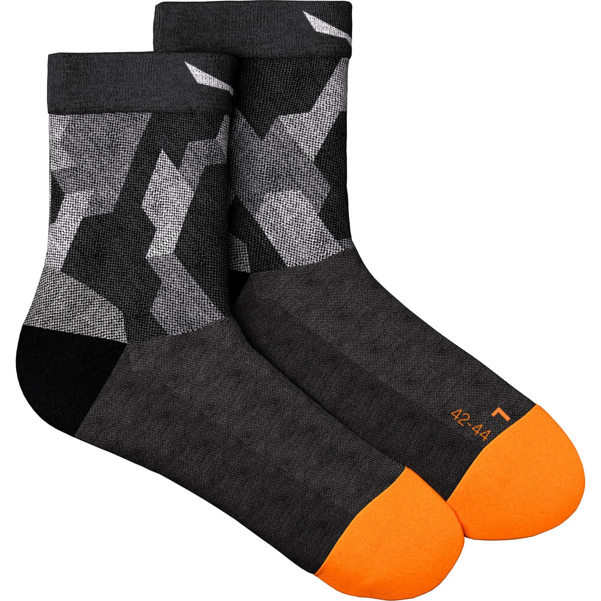 SALEWA PEDROC Camo AM M QRT Sock, Calze da Trekking Men's, Black out/4570, 39-41