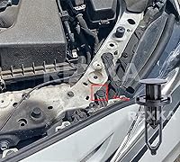 Vista 7 de Rexka 10 clips de retención de rejilla para parachoques de parachoques compatibles con Toyota Lexus 52161-16010 52161-02020