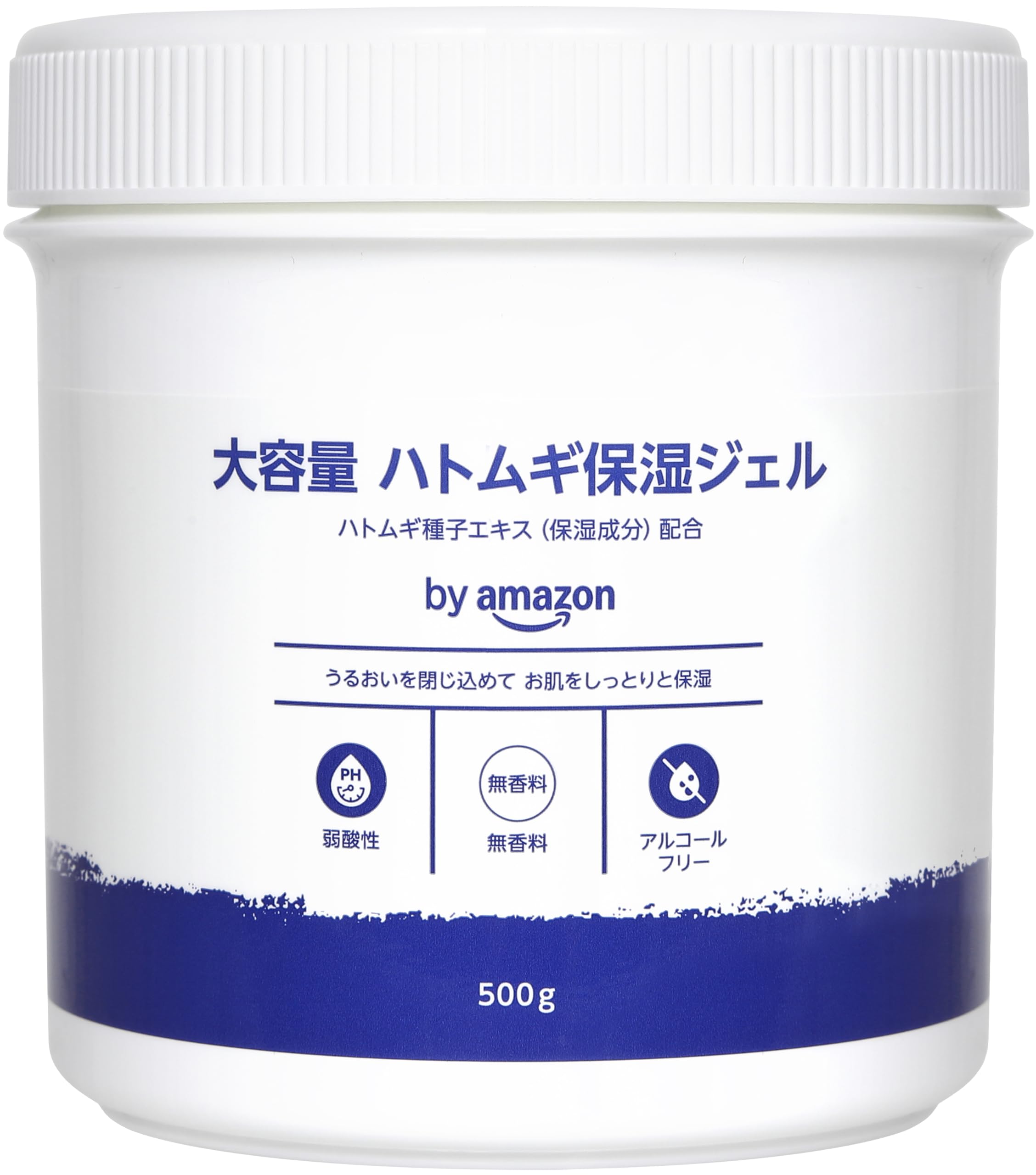 by Amazon 大容量 ハトムギ保湿ジェル 500g 日本製