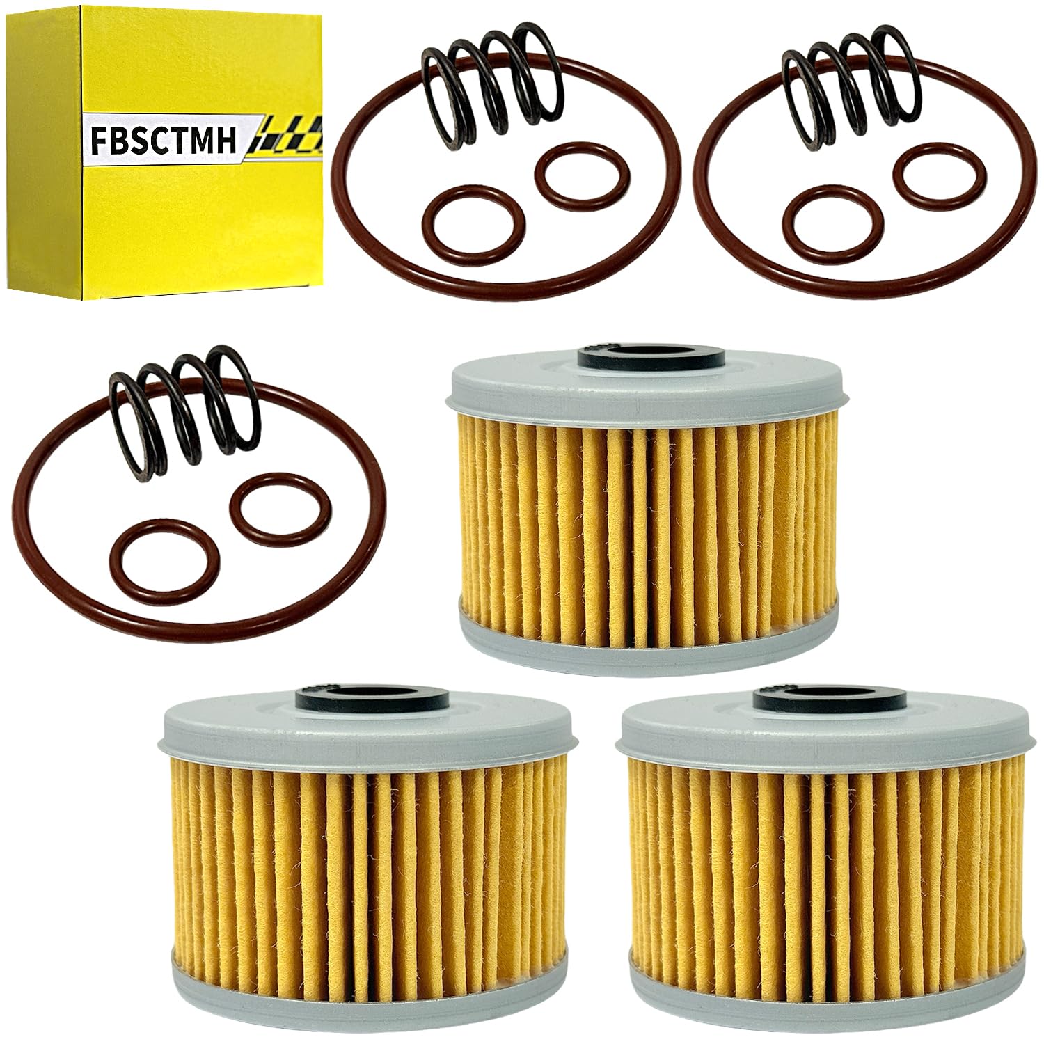 Amazon.com: 15412-HM5-A10 Oil Filter & Springs O-Rings Compatible