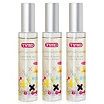 TYMO Heat Protectant for Hair with Argan Oil for Heated Styling Tools, Leave in Conditioner Spray to Smooth & Hydrate, Natural Pure Formulation, Multi-benefit Treatment, Lightweight Spray, Pack of 3