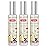 TYMO Heat Protectant for Hair with Argan Oil for Heated Styling Tools, Leave in Conditioner Spray to Smooth & Hydrate, Natural Pure Formulation, Multi-benefit Treatment, Lightweight Spray, Pack of 3