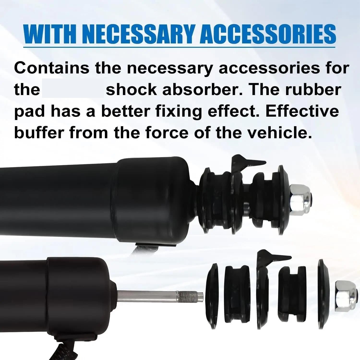 Amortiguadores para Coche 2 Uds Amortiguadores Traseros Amortiguador Ajustable 4853069185 4853069485 para Lexus para GX470 2003-2006 2007 2008 2009 Suspensión neumática