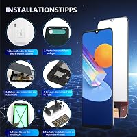 RongZy LCD Kijelző Vivo Y52/Y72 5G Telefonhoz - Érintőképernyős Digitalizáló Csereképernyő Szerelőkészlettel, Fekete 4